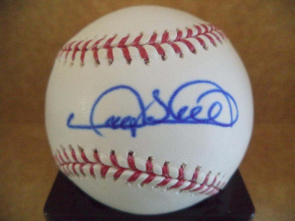 GARY SHEFFIELD METS/MARLINS/BREWERS SIGNED AUTOGRAPHED M.L. BASEBALL W/COA
