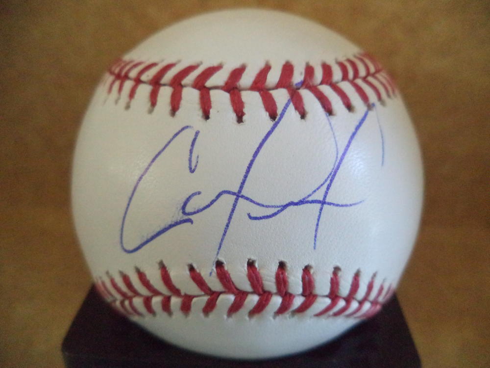 CARLOS SANCHEZ CHICAGO WHITE SOX SIGNED AUTOGRAPHED M.L. BASEBALL W/COA
