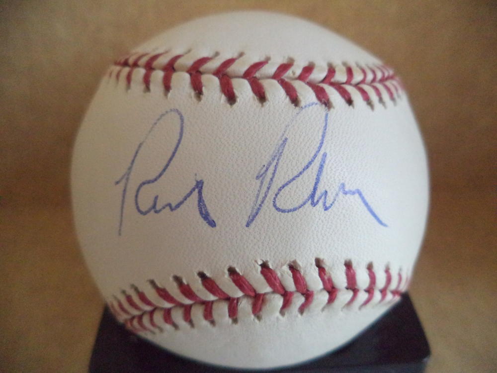RICK RHODEN DODGERS/PIRATES/YANKEES SIGNED AUTOGRAPHED M.L. BASEBALL W/COA

