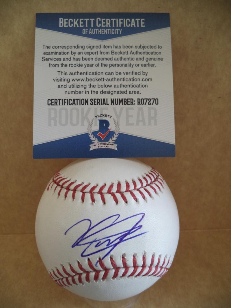 NANDER DE SEDAS FLORIDA STATE SEMINOLES SIGNED AUTO M.L. BASEBALL BECKETT R07270
