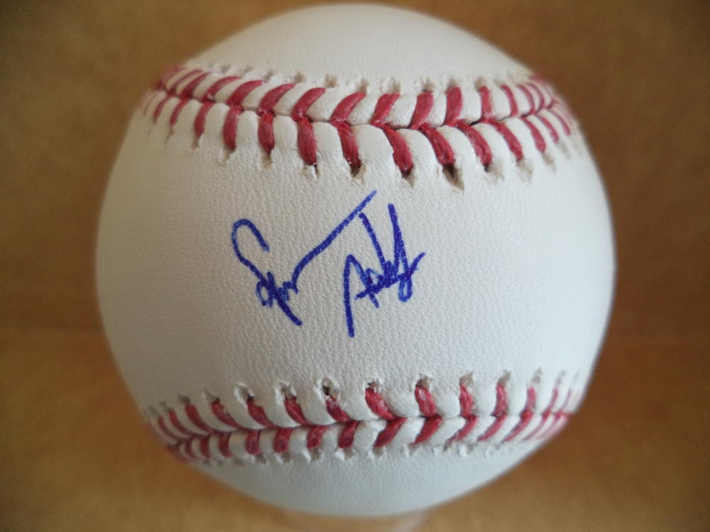 SPENCER ADAMS CHICAGO WHITE SOX SIGNED AUTOGRAPHED M.L. BASEBALL W/COA
