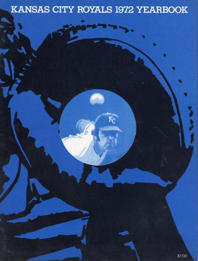 KANSAS CITY ROYALS 1972 YEARBOOK GREAT SHAPE COLLECTIBLE MEMORABILIA