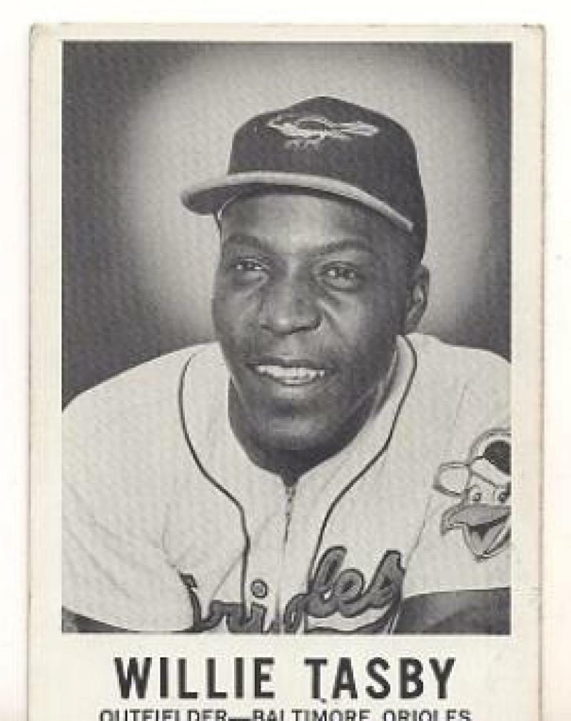 1960 LEAF SPORTS NOVELTIES #100 WILLIE TASBY CARD COLLECTIBLE MEMORABILIA