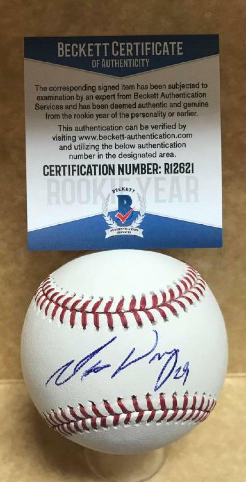 MITCH WALDING PHILADELPHIA PHILLIES ROOKIE YEAR SIGNED M.L. BASEBALL R12621
