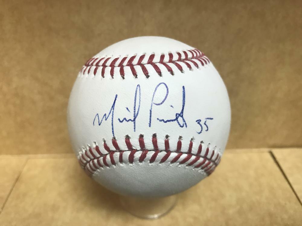 MICHAEL PINEDA MINNESOTA TWINS SIGNED AUTOGRAPHED M.L. BASEBALL W/ COA
