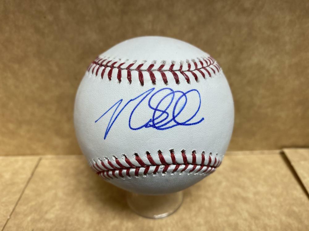 MAX SCHROCK ST. LOUIS CARDINALS SIGNED AUTOGRAPHED M.L. BASEBALL W/ COA
