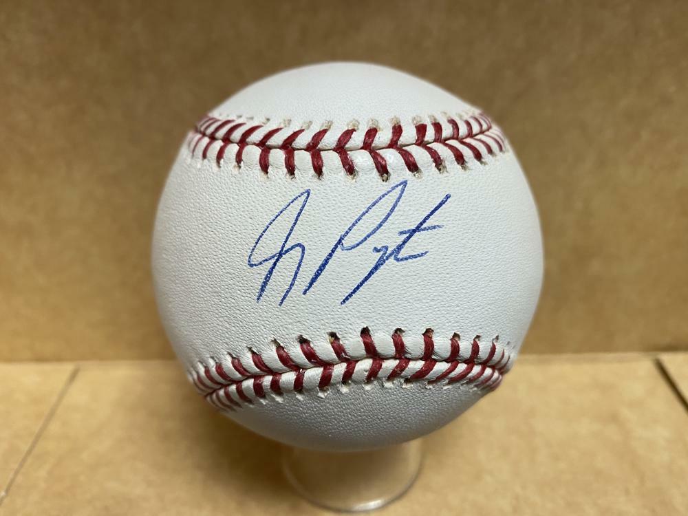 JAY PAYTON METS/ROCKIES STEINER/MLB SIGNED AUTOGRAPHED M.L. BASEBALL W/ COA