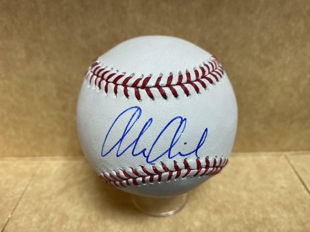 ALEX AVILA MINNESOTA TWINS SIGNED AUTOGRAPHED M.L. BASEBALL W/ COA