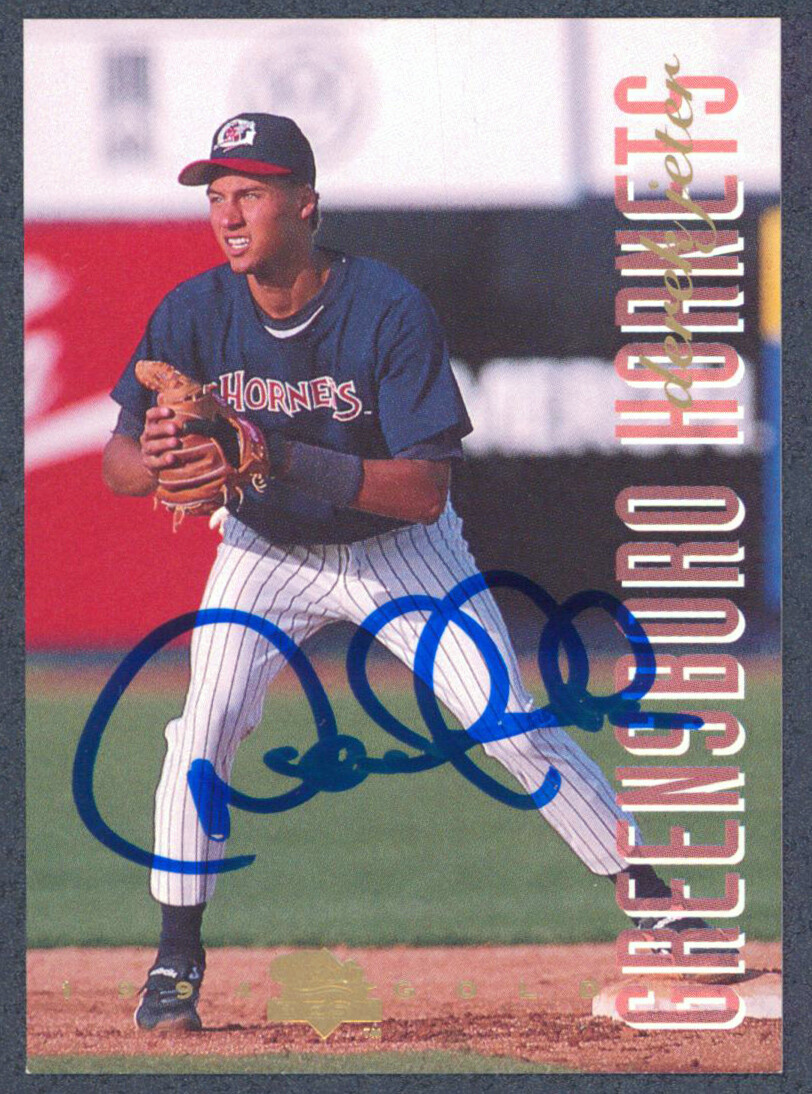 YANKEES DEREK JETER SIGNED 1994 CLASSIC’S BEST GOLD #83 ROOKIE CARD JSA #BB63199 COLLECTIBLE MEMORABILIA