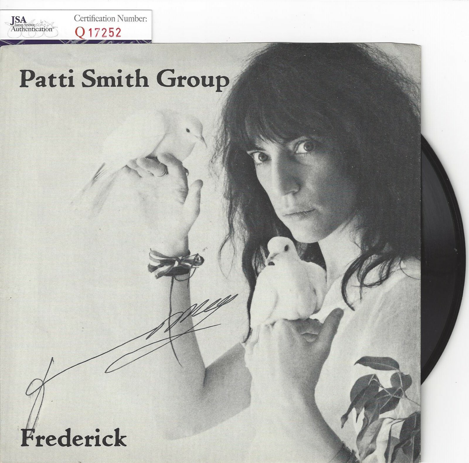 PATTI SMITH Signed Autograph 