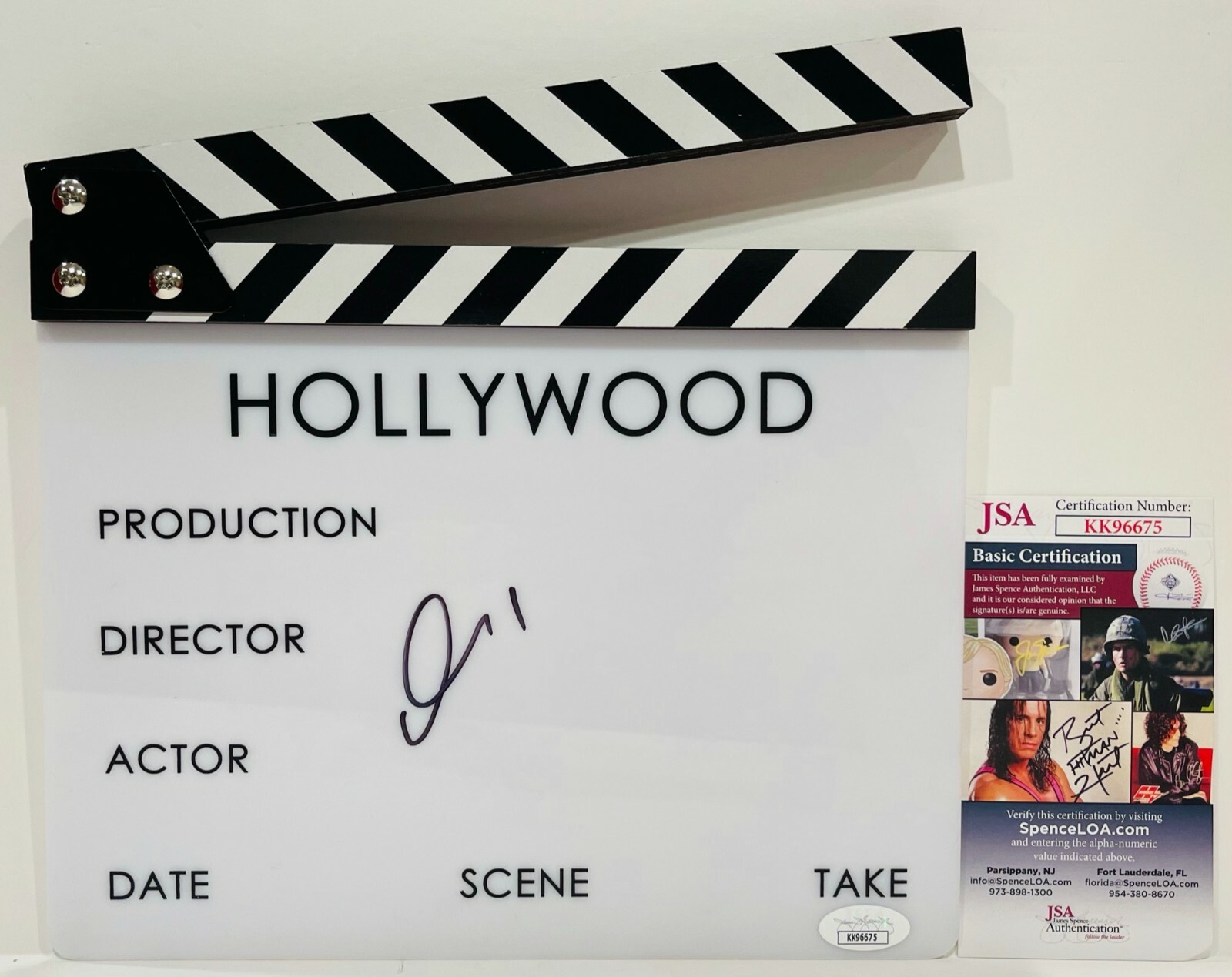 AL PACINO Signed Autograph Directors Clapboard JSA
