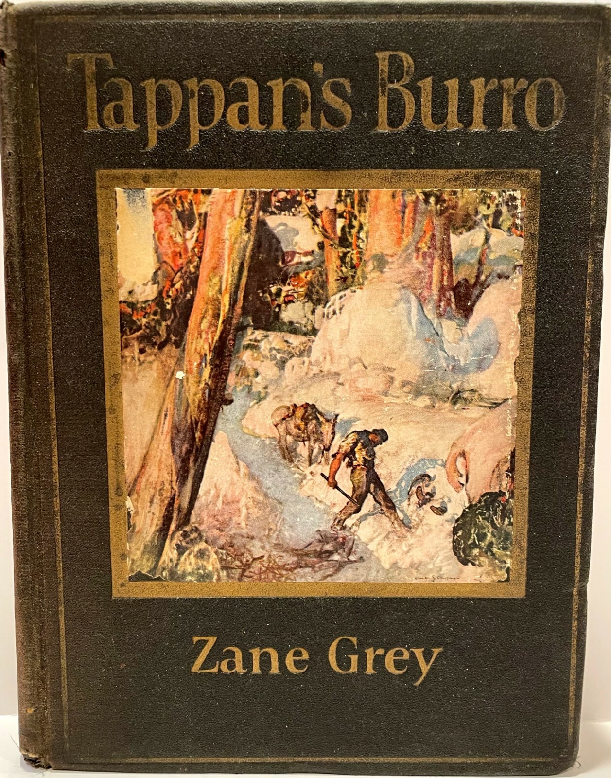 ZANE GREY SIGNED 1ST ED BOOK “TAPPAN’S BURRO AND OTHER STORIES” COLLECTIBLE MEMORABILIA