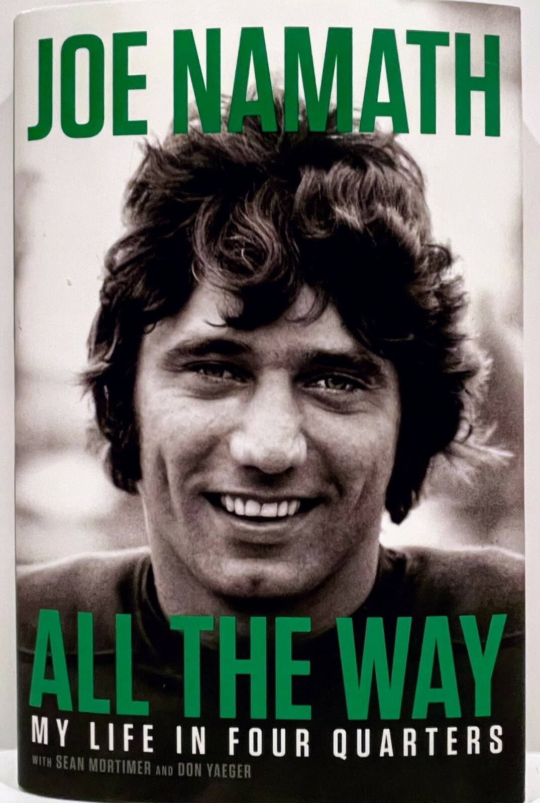 JOE NAMATH Signed 1st Ed Book 