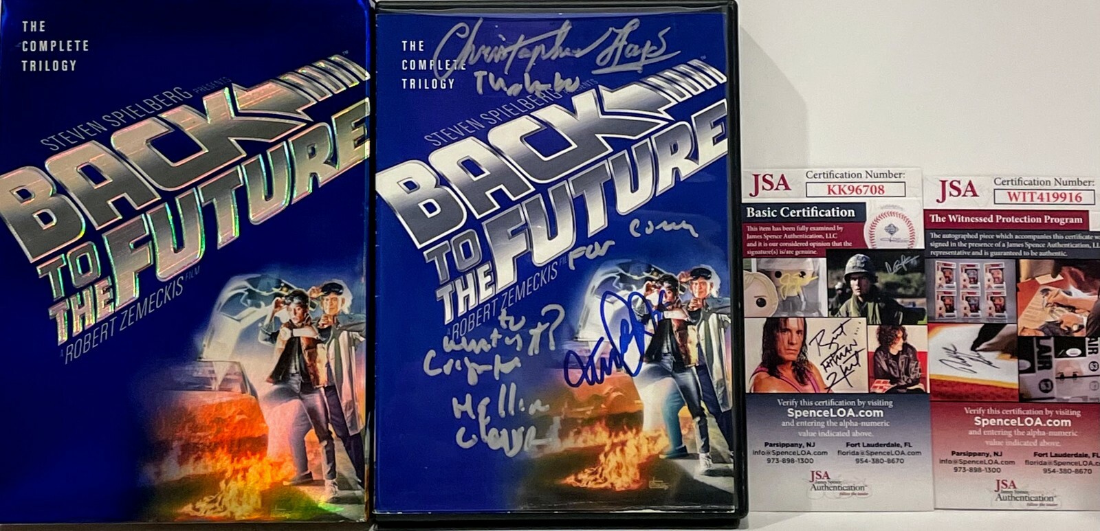 Back To The Future Signed Poster Back To The Future Signed Movie Poster Print – Authentic Autographed Memorabilia, Brand New In Shrink Wrap Back To The Future Autograph - Foto 8