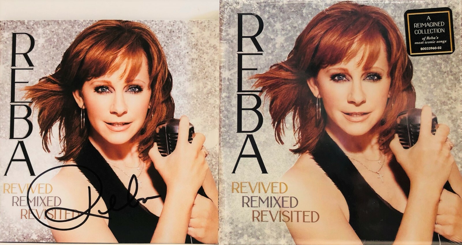 REBA MCENTIRE Signed Autograph CD Insert 