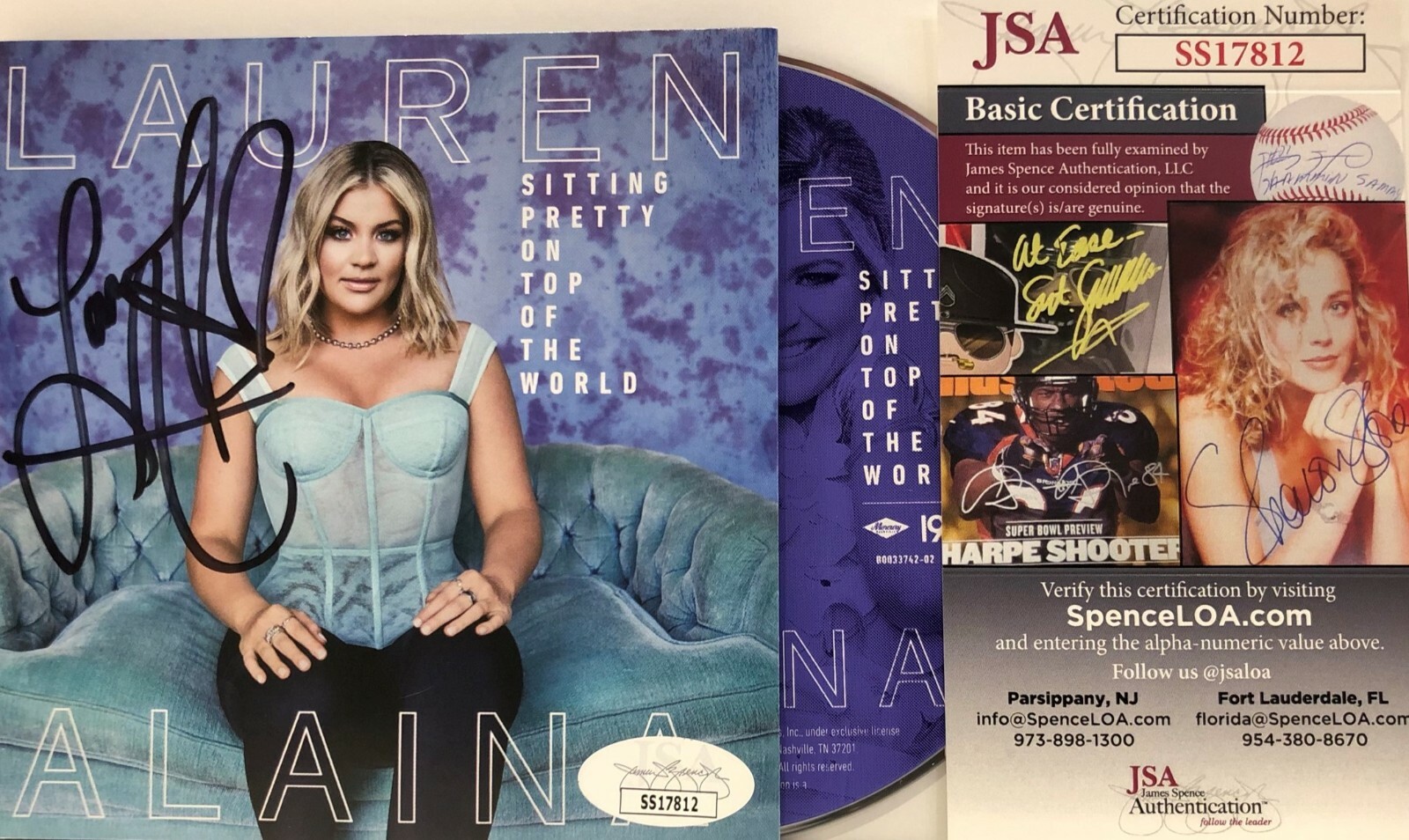 LAUREN ALAINA Signed 