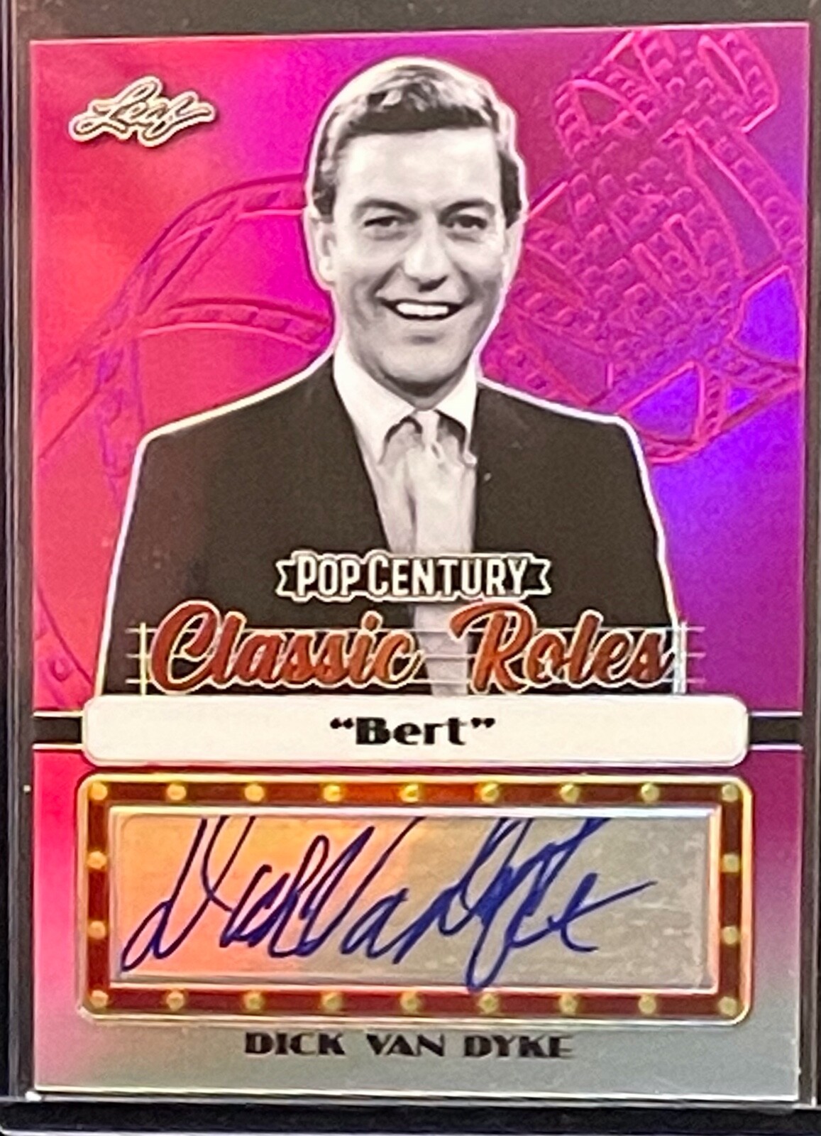 DICK VAN DYKE Signed 2020 Leaf Metal Pop Century Classic Roles Auto #10 of 10
