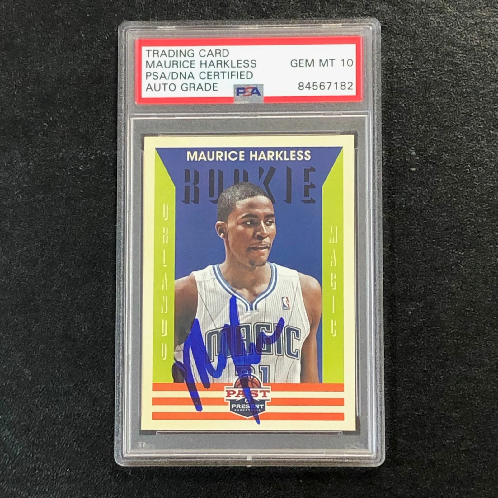 2012-13 Panini Past and Present #221 Maurice Moe Harkless Signed Card AUTO 10 PS
