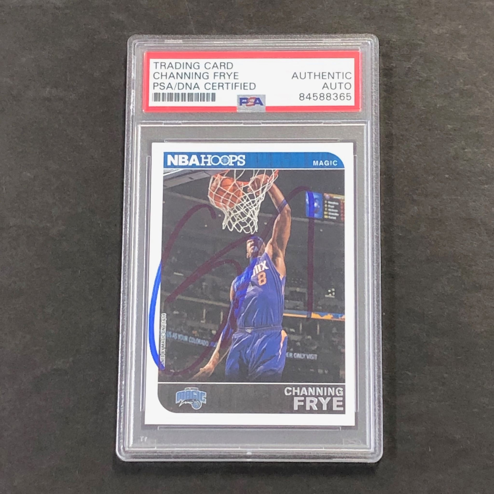 2014-15 NBA Hoops #254 Channing Fry Signed Card AUTO PSA Slabbed Magic