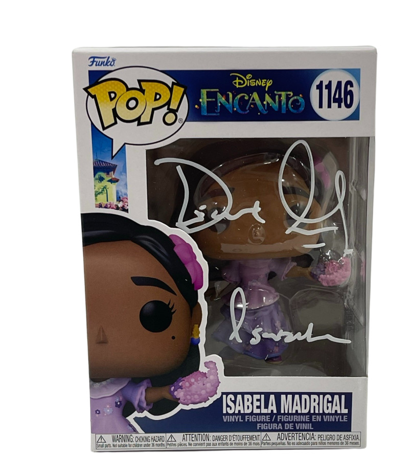 DIANE GUERRERO SIGNED FUNKO FIGURE ISABELA ENCANTO AUTHENTIC AUTOGRAPH BECKETT 1
