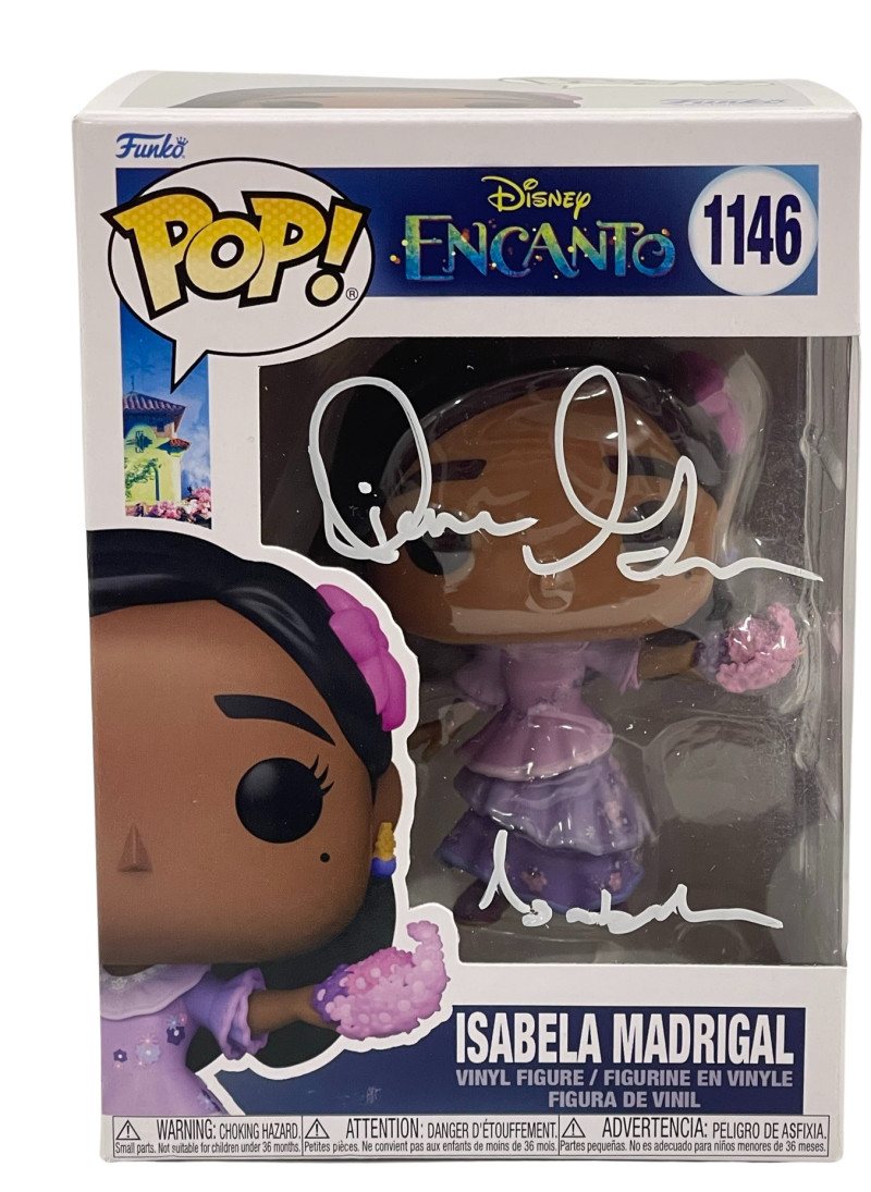 DIANE GUERRERO SIGNED FUNKO FIGURE ISABELA ENCANTO AUTHENTIC AUTOGRAPH BECKETT 3

