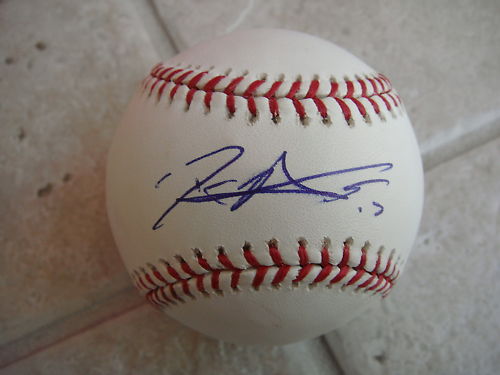 DAN HAREN ANGELS/DBACKS SIGNED OFFICIAL ML BALL W/COA