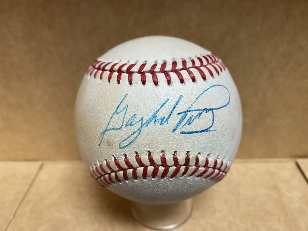 GAYLORD PERRY YANKEES/MARINERS SIGNED AUTOGRAPHED A.L. BASEBALL W/ COA COLLECTIBLE MEMORABILIA