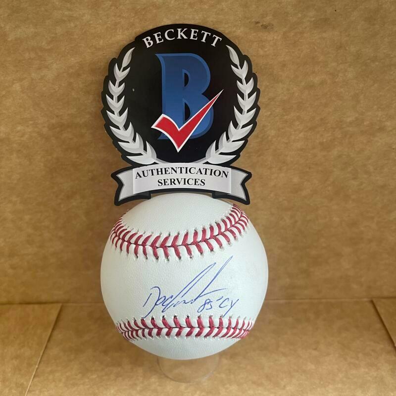 DOC GOODEN DWIGHT NEW YORK METS 85 CY SIGNED AUTO M.L. BASEBALL BAS WITNESS
