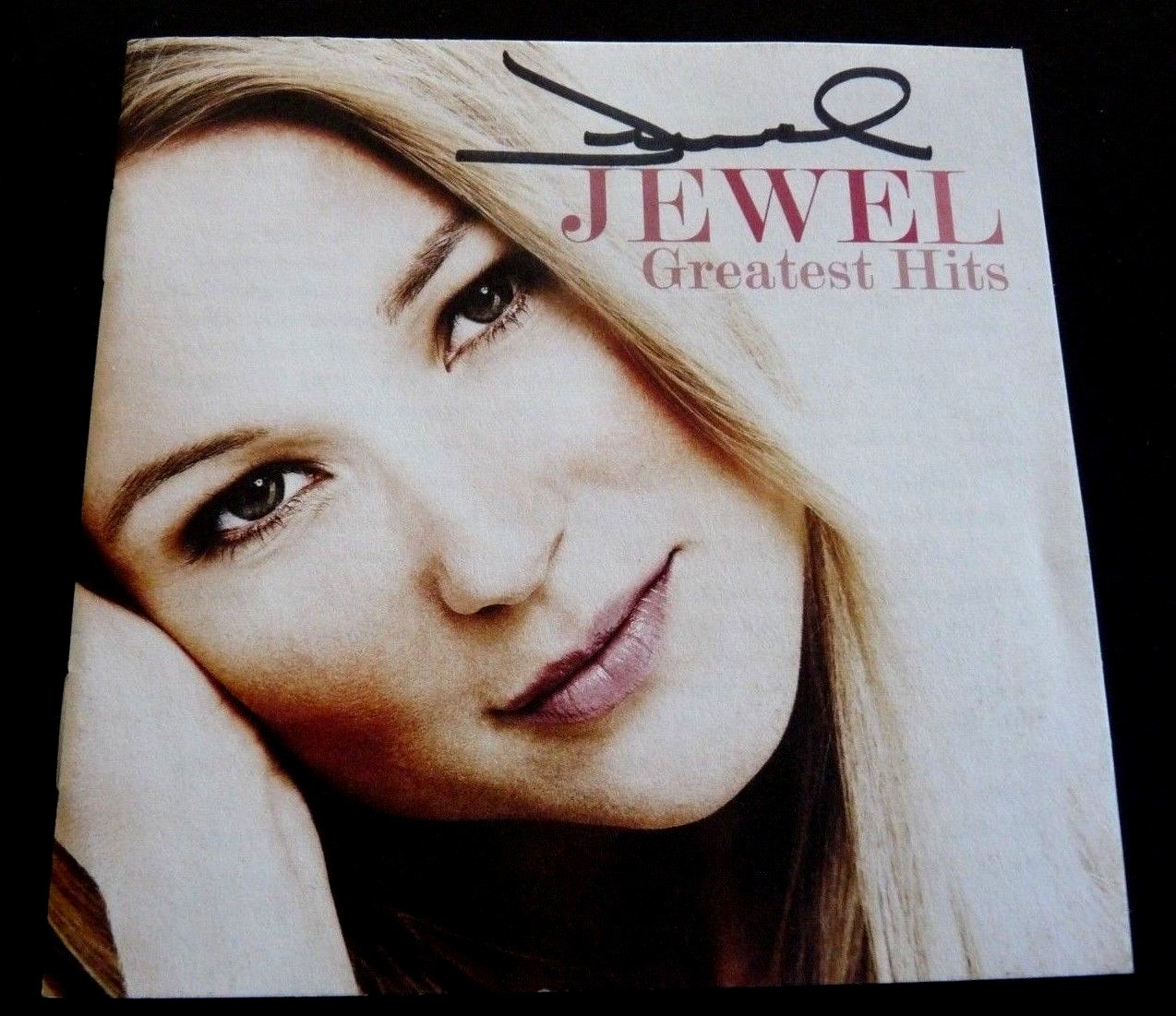 JEWEL GREATEST HITS AUTOGRAPHED SIGNED CD BOOK PSA BAS GUARANTEED COLLECTIBLE MEMORABILIA