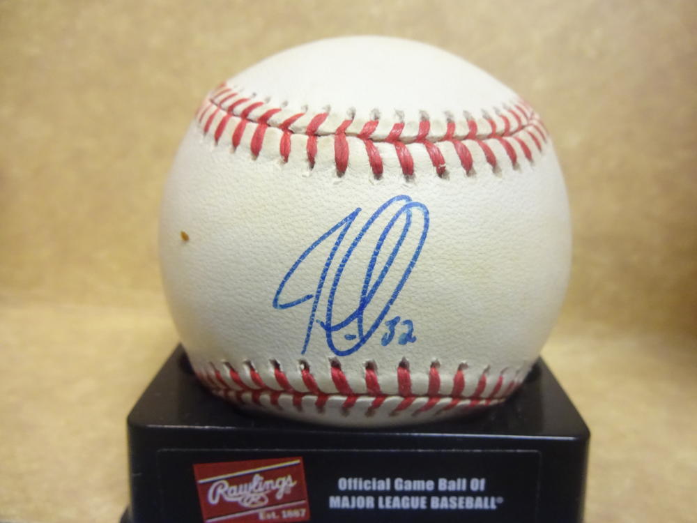 JON LIEBER PIRATES/CUBS/PHILLIES SIGNED M.L BASEBALL W/COA
