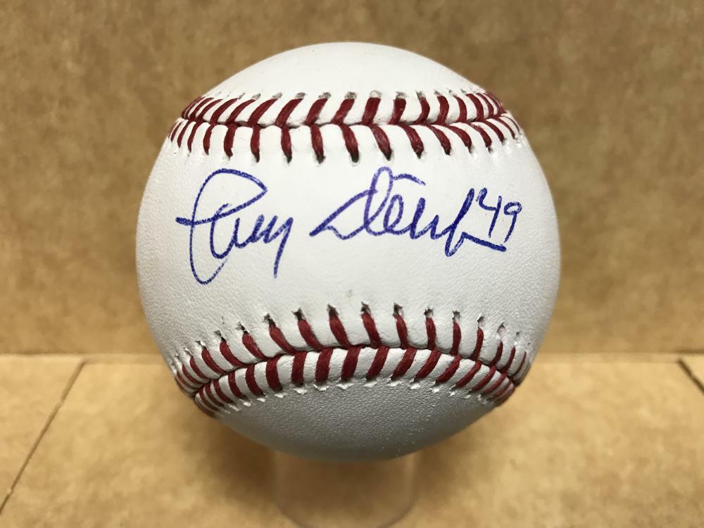 LARRY DIERKER HOUSTON ASTROS SIGNED M.L. BASEBALL W/ COA