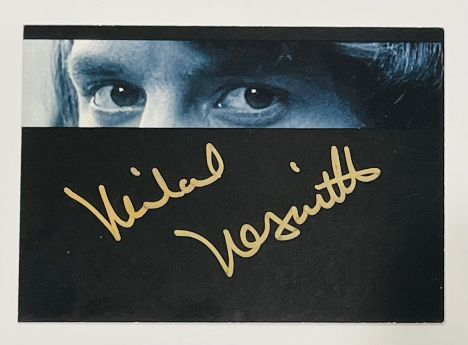 MICHAEL NESMITH Signed Autograph RARE 1995 Rhino Records Card 
