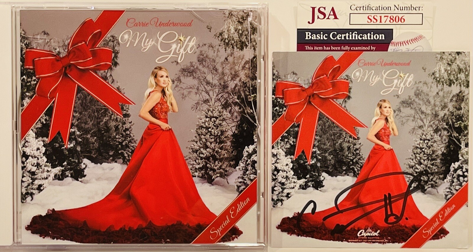 CARRIE UNDERWOOD Signed 