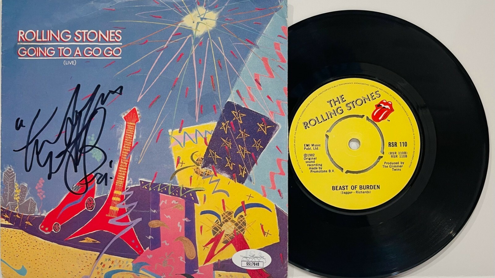 Authentic Charlie Watts Memorabilia: Photos, Drumsticks, Records