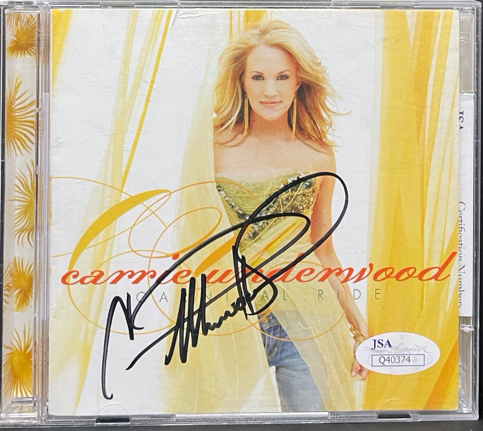 CARRIE UNDERWOOD Signed Autograph 