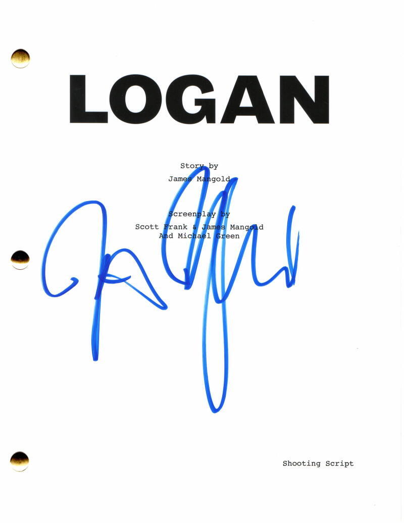 JAMES MANGOLD SIGNED AUTOGRAPH LOGAN FULL MOVIE SCRIPT - STARRING HUGH JACKMAN