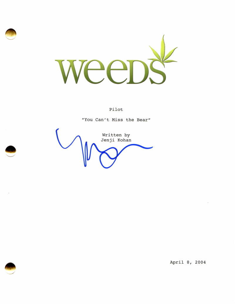 MARY LOUISE PARKER SIGNED AUTOGRAPH WEEDS FULL PILOT SCRIPT - NANCY BOTWIN RARE!