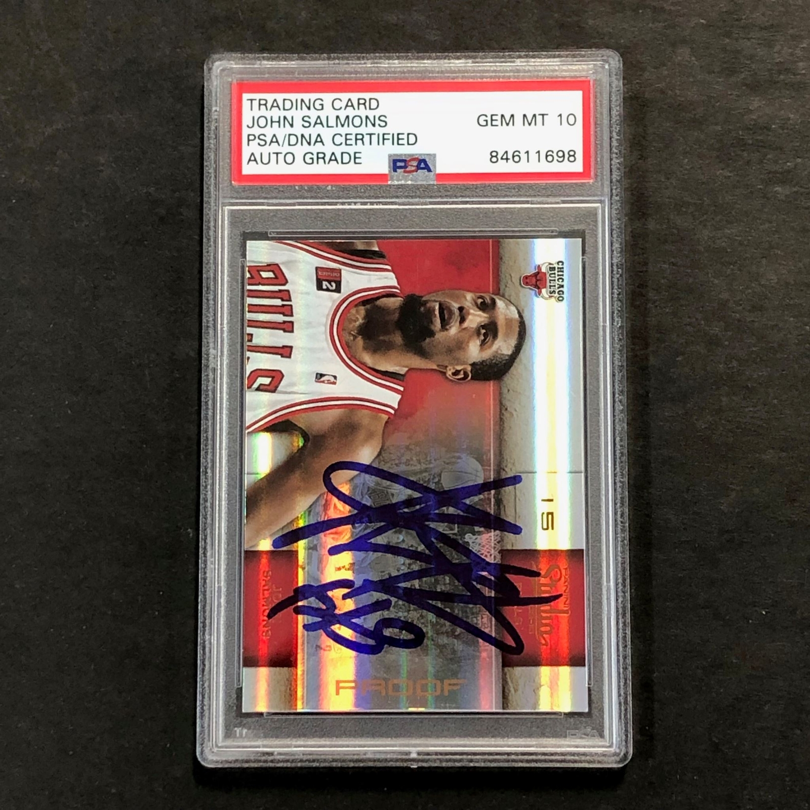 2013-14 Panini Prestige #98 Nikola Pekovic Signed Card AUTO PSA Slabbed Timberwo