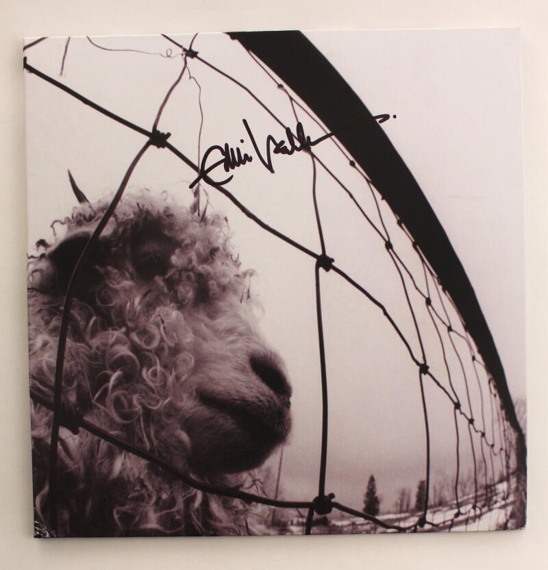 EDDIE VEDDER SIGNED AUTOGRAPH ALBUM VINYL RECORD - PERAL JAM VS VS. RARE JSA COA