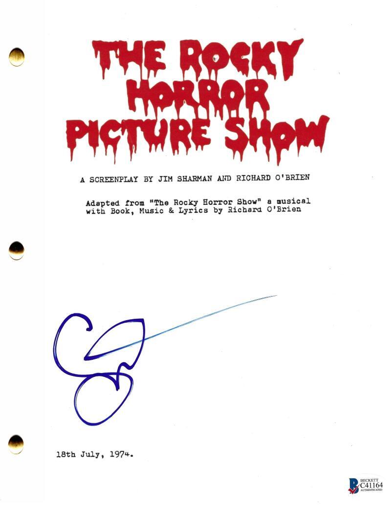 SUSAN SARANDON SIGNED THE ROCKY HORROR PICTURE SHOW AUTOGRAPH BECKETT COA