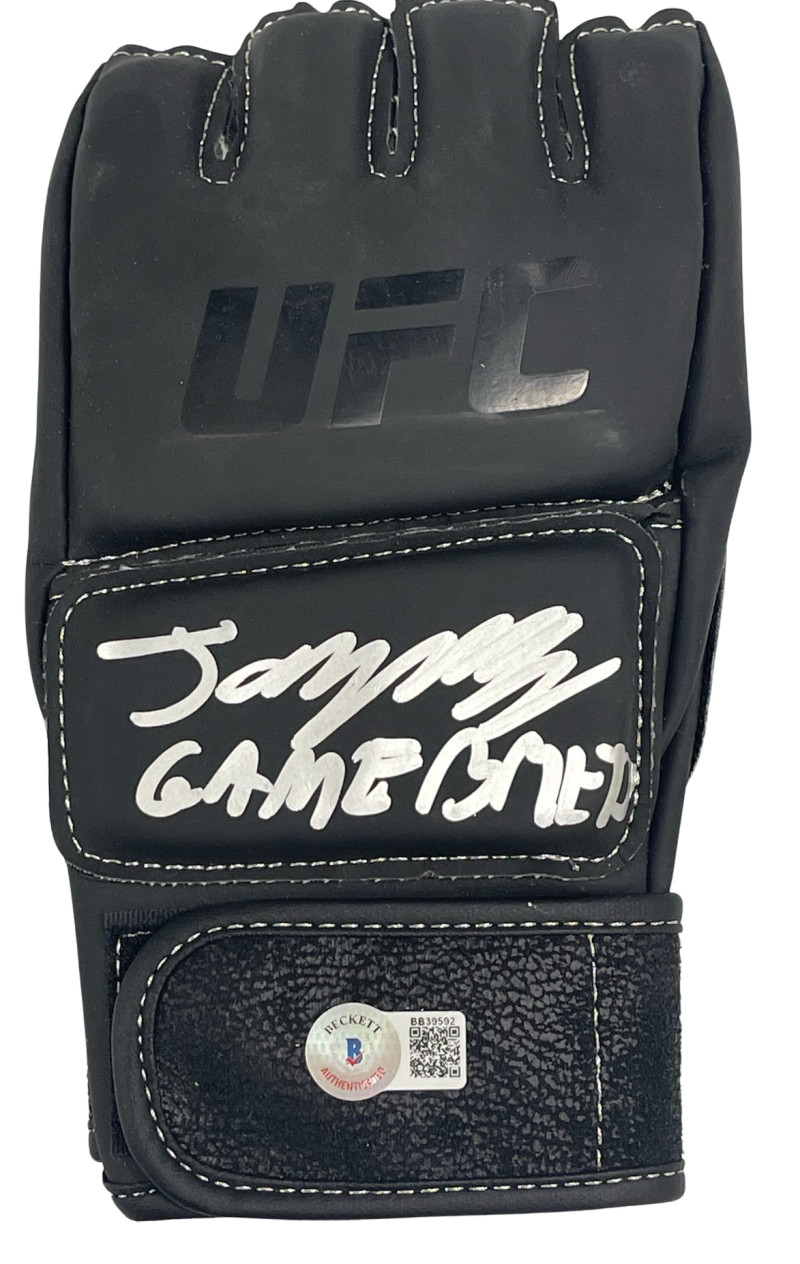 JORGE MASVIDAL SIGNED UFC MMA OFFICIAL GLOVE PROOF AUTHENTIC AUTOGRAPH BECKETT 1