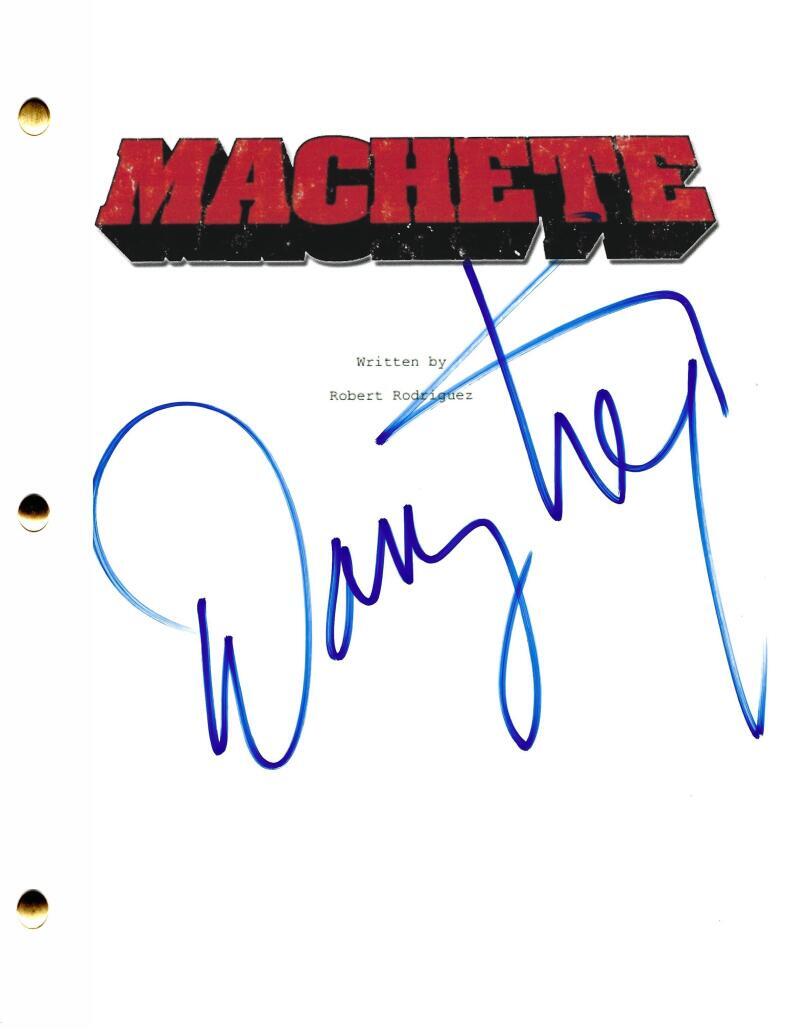 DANNY TREJO SIGNED MACHETE FULL SCRIPT AUTHENTIC AUTOGRAPH HOLOGRAM