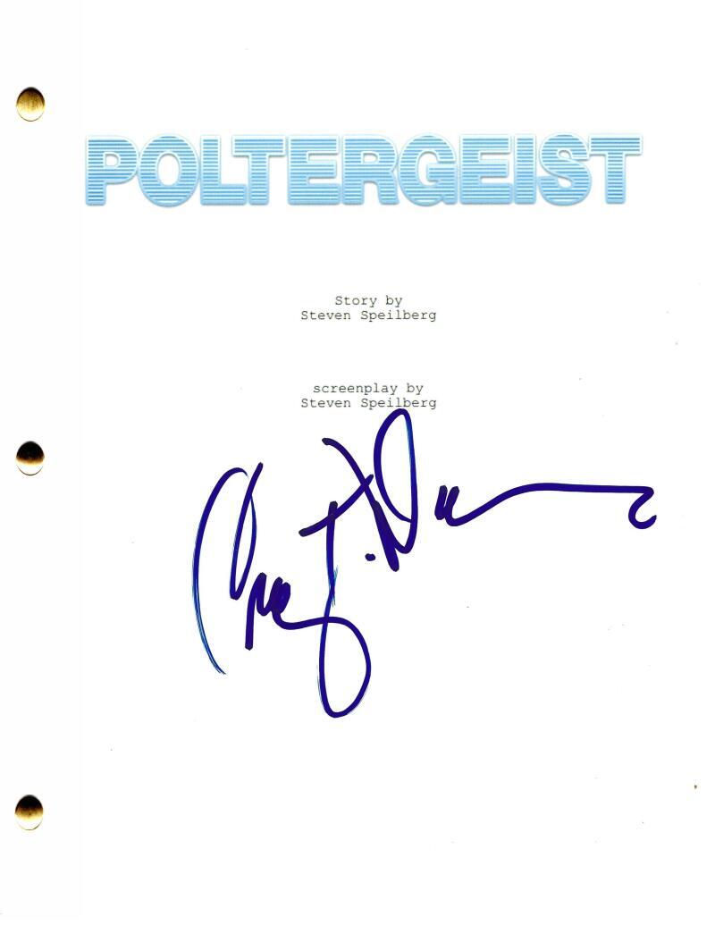 CRAIG T. NELSON SIGNED POLTERGEIST FULL SCRIPT AUTHENTIC AUTOGRAPH HOLOGRAM