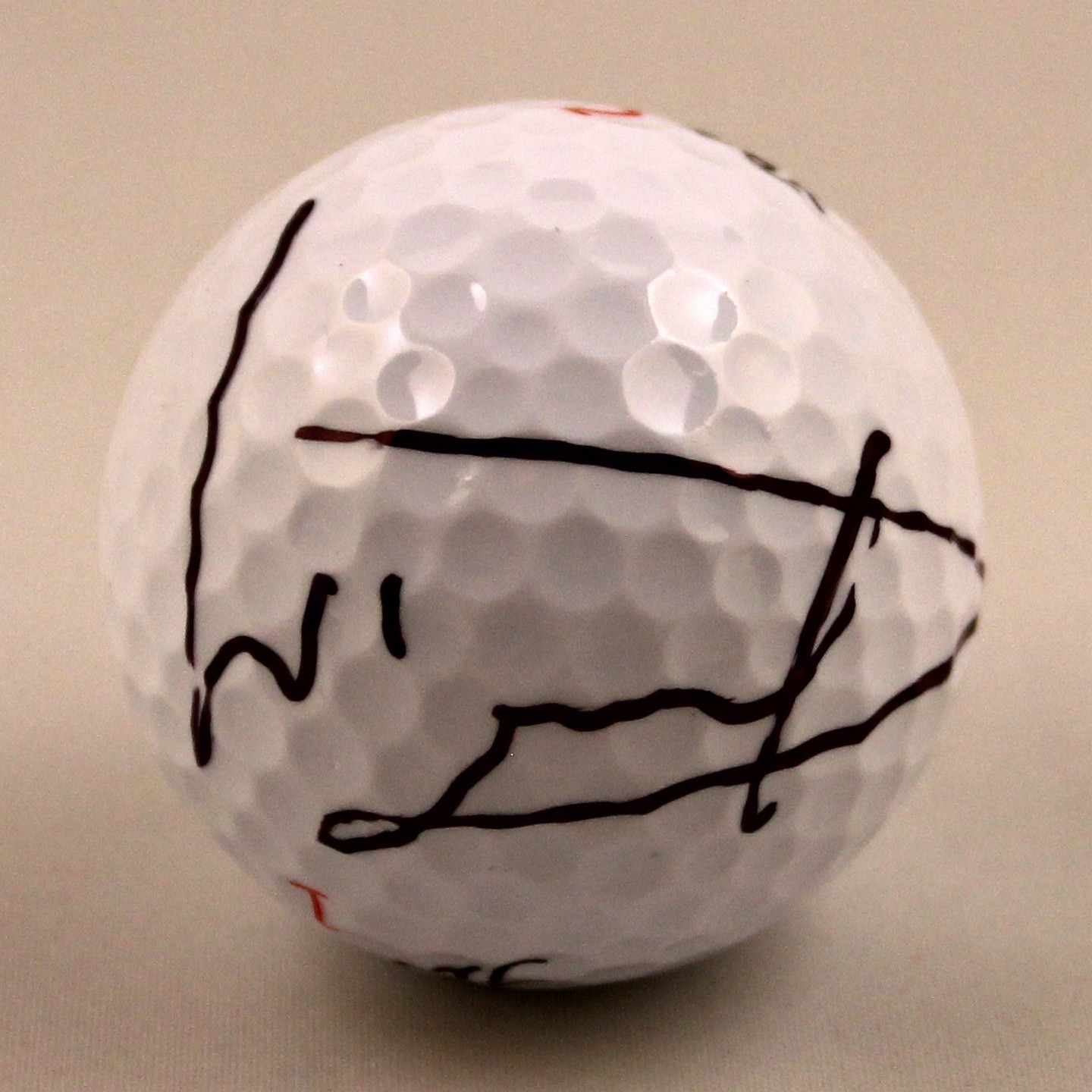 Golfer Luke Donald Signed Golf Ball COA