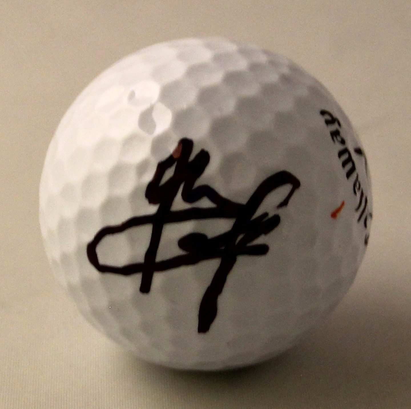 Golf Rafael Cabrera-Bello Signed Golf Ball COA