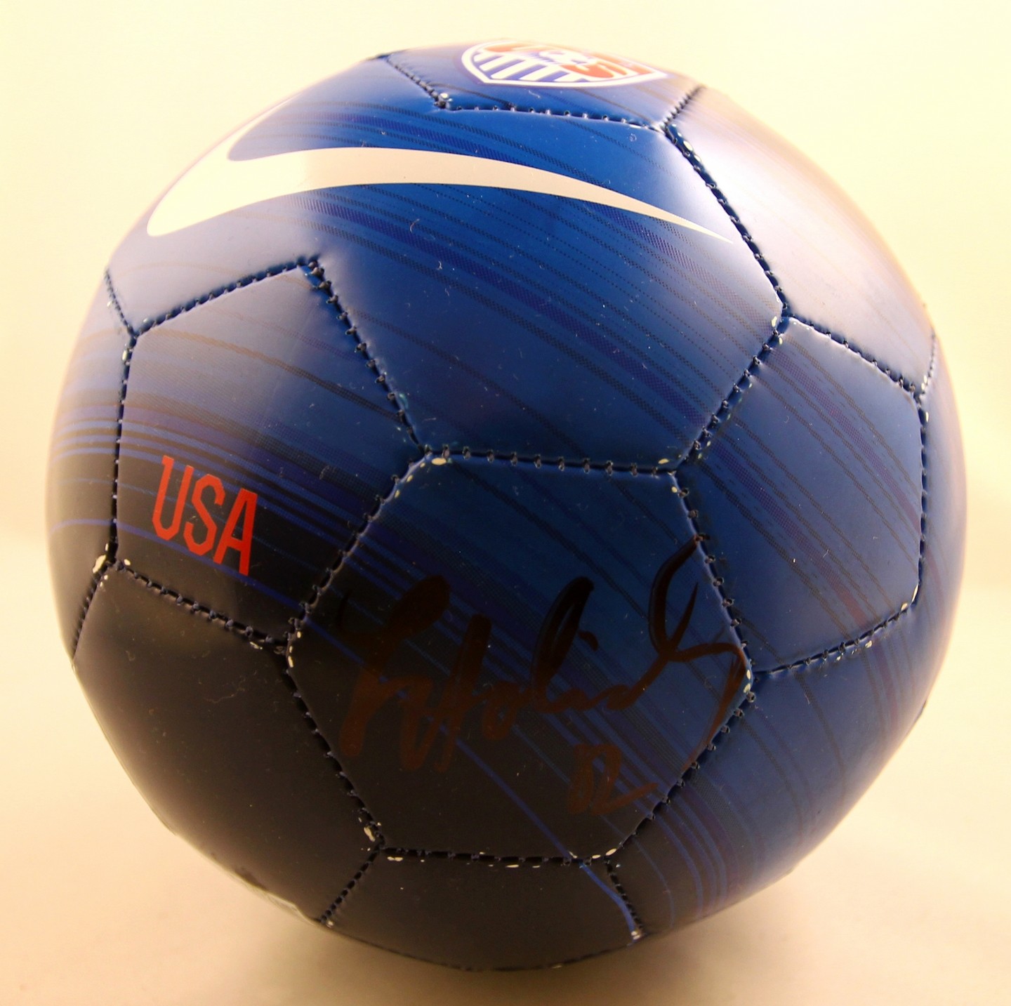 Lauren Holiday Signed Mini Soccer Ball Team USA World Cup Champs COA