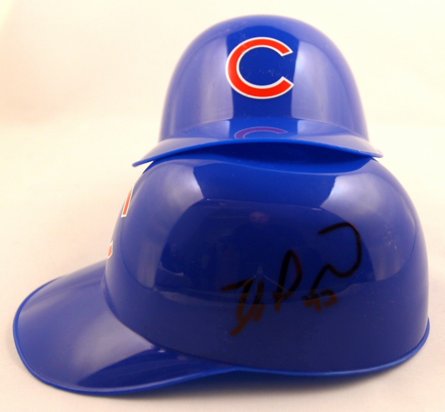 Chicago Cubs Miguel Montero Signed Sundae Mini Helmet COA