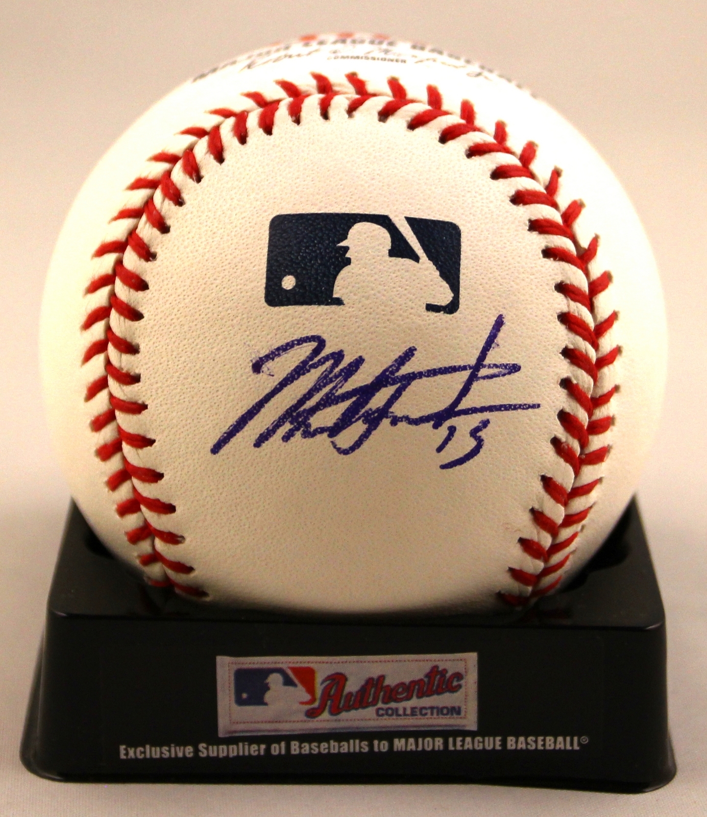 Arizona Diamondbacks Mark Trumbo Signed Authentic MLB Baseball COA