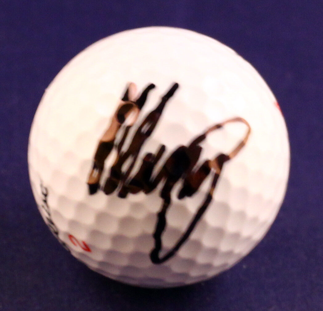 Matteo Manassero Signed Golf Ball COA