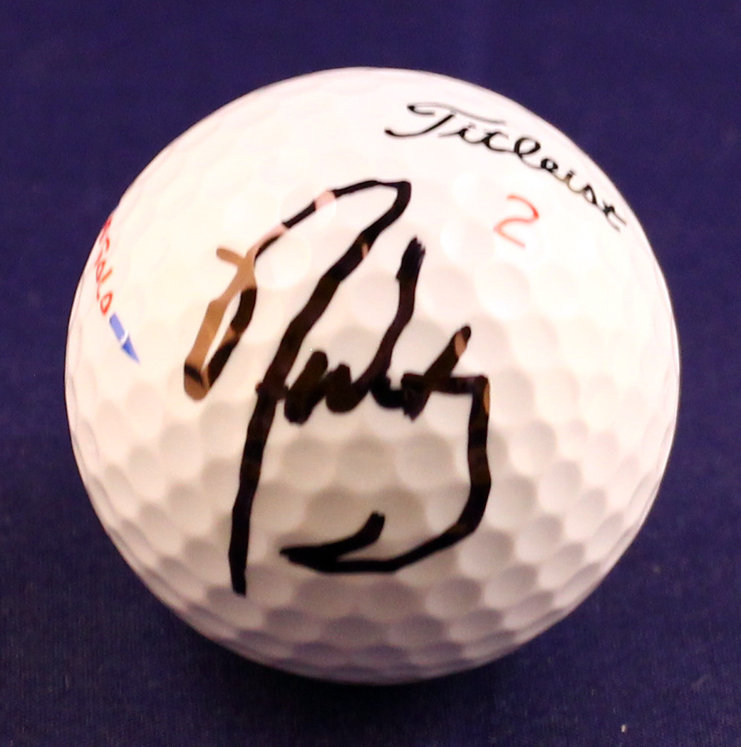 Nick Watney Signed Golf Ball COA